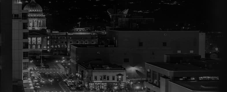 Boise Capital at Night