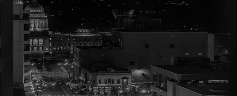 Boise Capital at Night